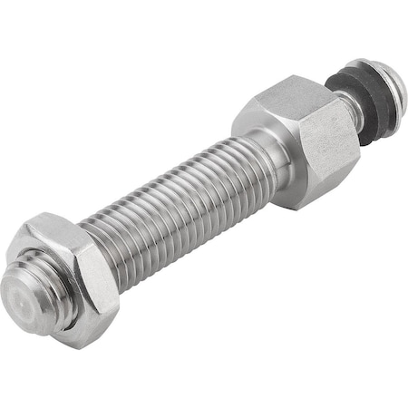 Threaded Spindle For Levelling Feet D1=M12X66 Stainless Steel